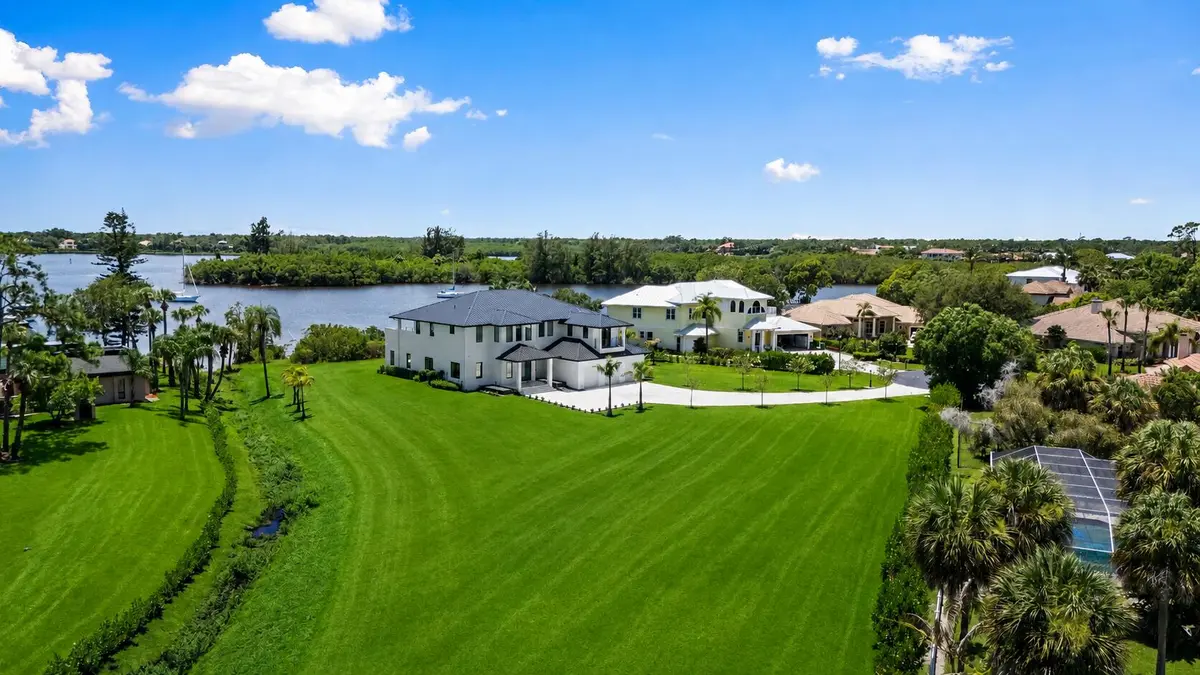 Double lot view at 3316 SE RIVER VISTA Court, Port St. Lucie