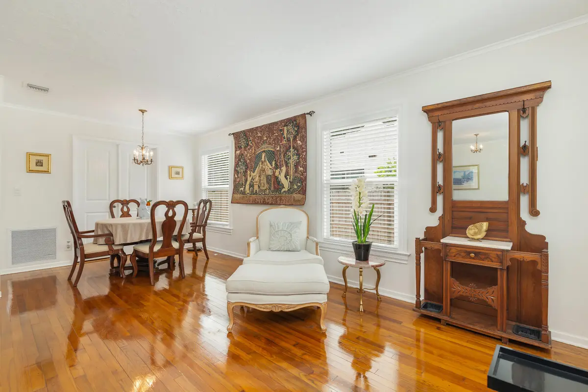 Living Room to Dining Room at 816 Avon Road, West Palm Beach