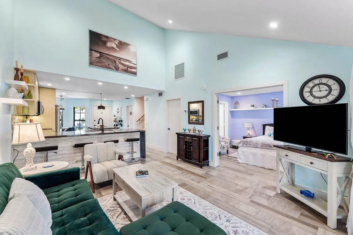 Living Room at 18577 Woodstream Drive, Boca Raton