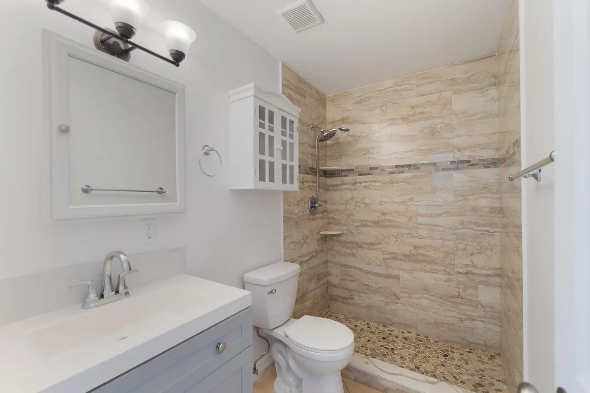 Bathroom at 2831 N SEACREST Boulevard B, Boynton Beach