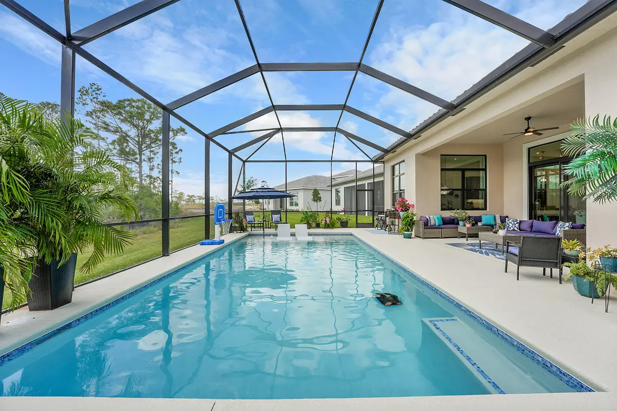 1.5 YR NEW A&G CUSTOM POOL at 13865 SE Blackwood Drive, Port St. Lucie