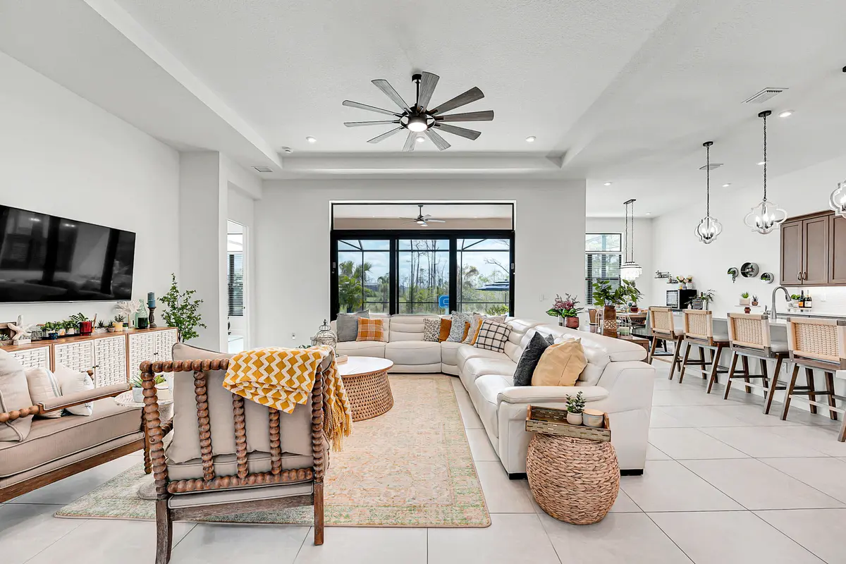 living room at 13865 SE Blackwood Drive, Port St. Lucie