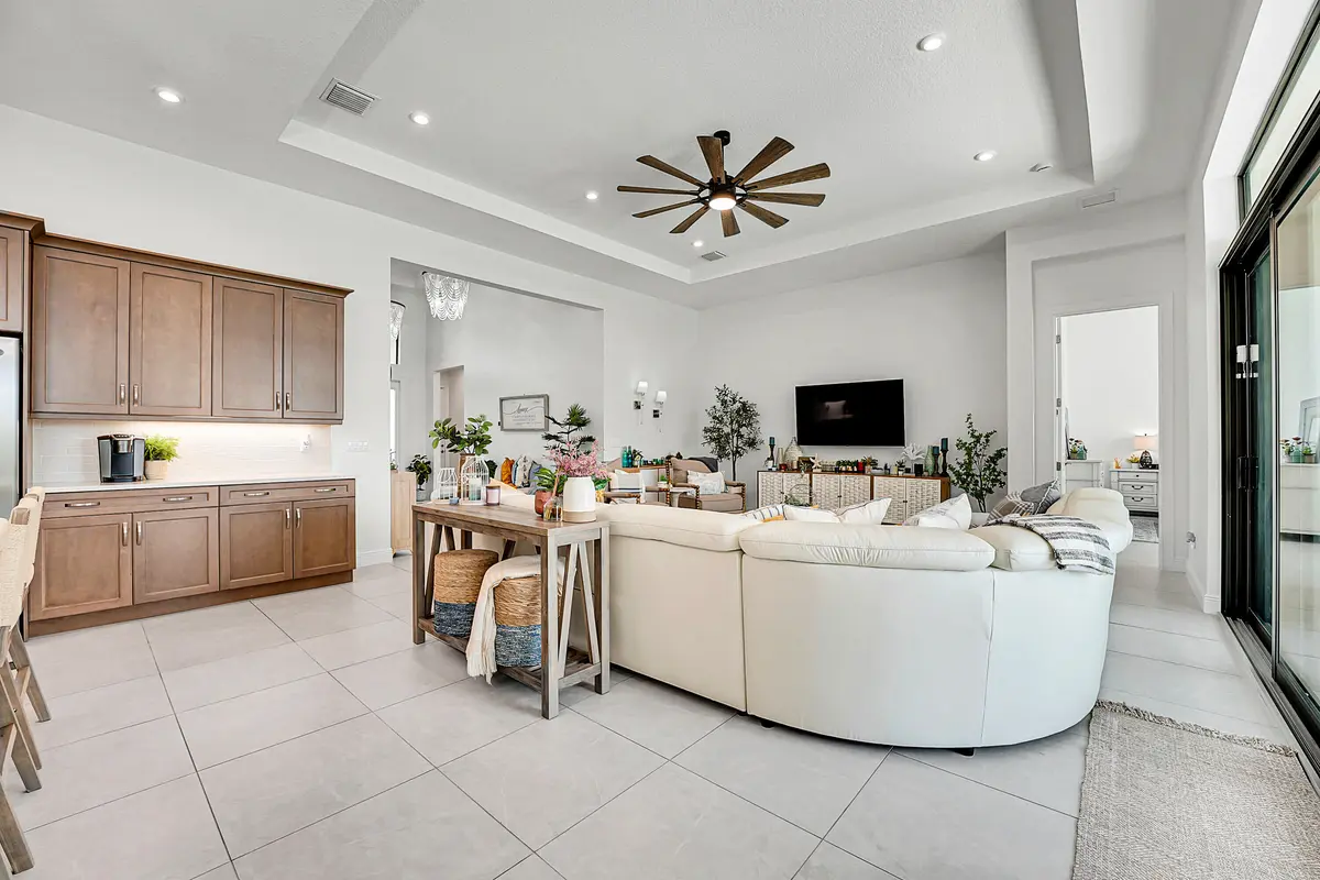 kitchen to living room at 13865 SE Blackwood Drive, Port St. Lucie