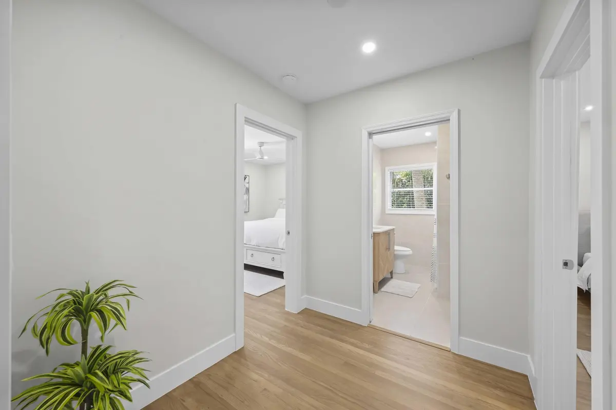 Hallway to Bedrooms at 1714 N PALMWAY, Lake Worth Beach