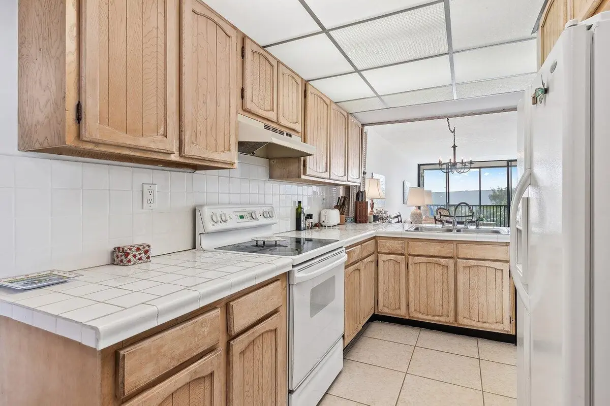 Kitchen at 13 Royal Palm Way 602, Boca Raton