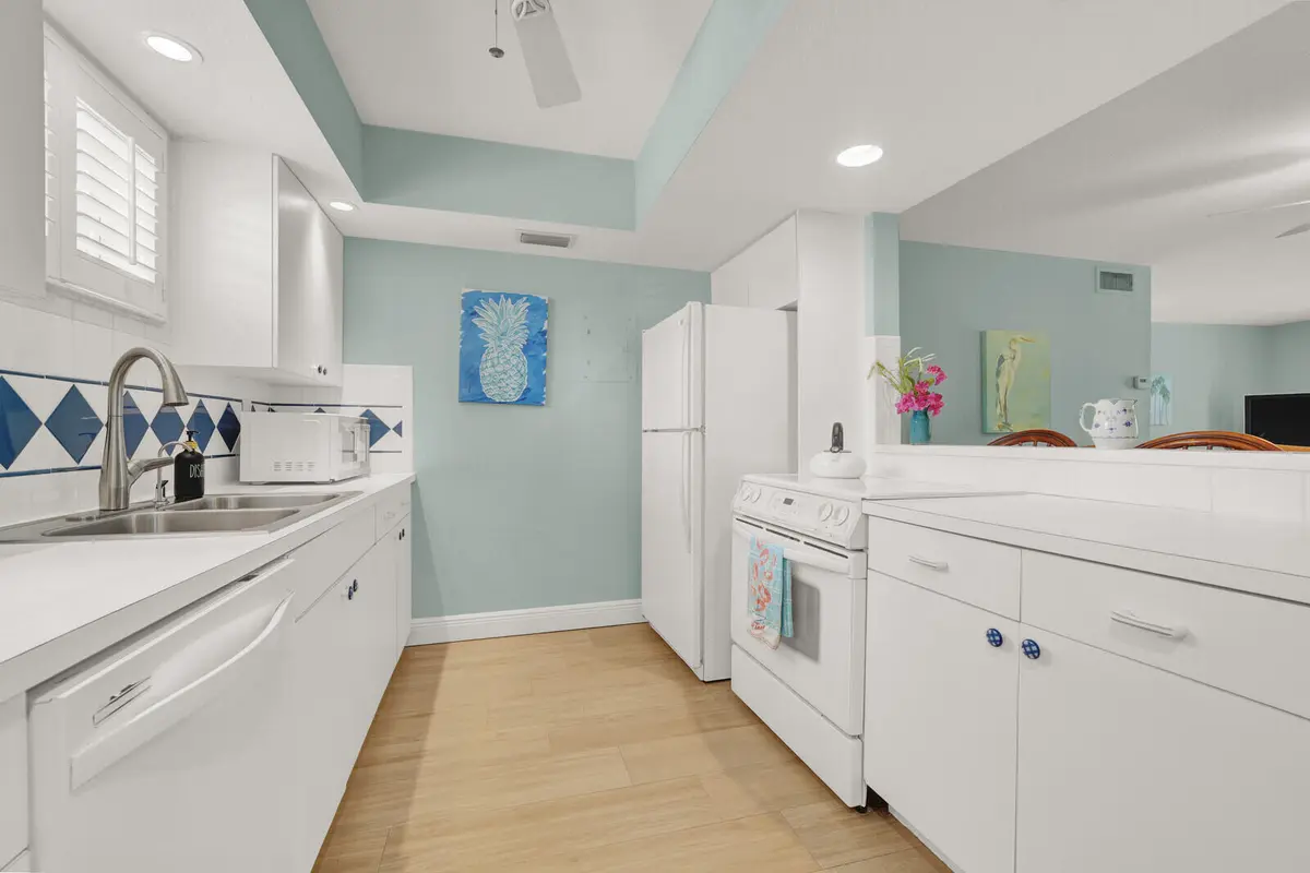 Bright, open kitchen at 5500 OLD OCEAN Boulevard 108, Ocean Ridge