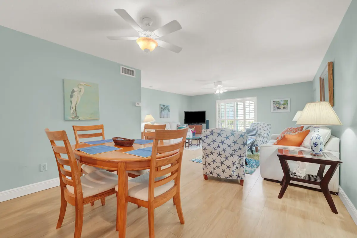 Dining Room/Living Room at 5500 OLD OCEAN Boulevard 108, Ocean Ridge