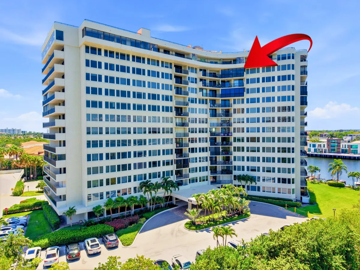 Building Front Unit Location at 3912 S Ocean Boulevard 1412, Highland Beach