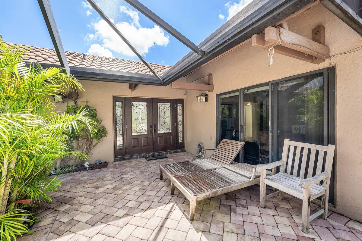 Patio at 6582 Patio Lane, Boca Raton