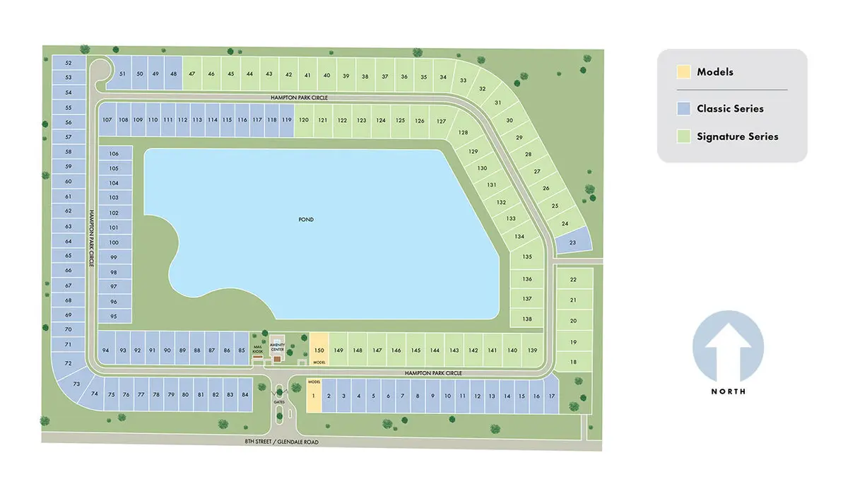 SFL-unbranded- Site-Map-Flyer-Hampton-Pa at 5597 HAMPTON PARK Circle, Vero Beach