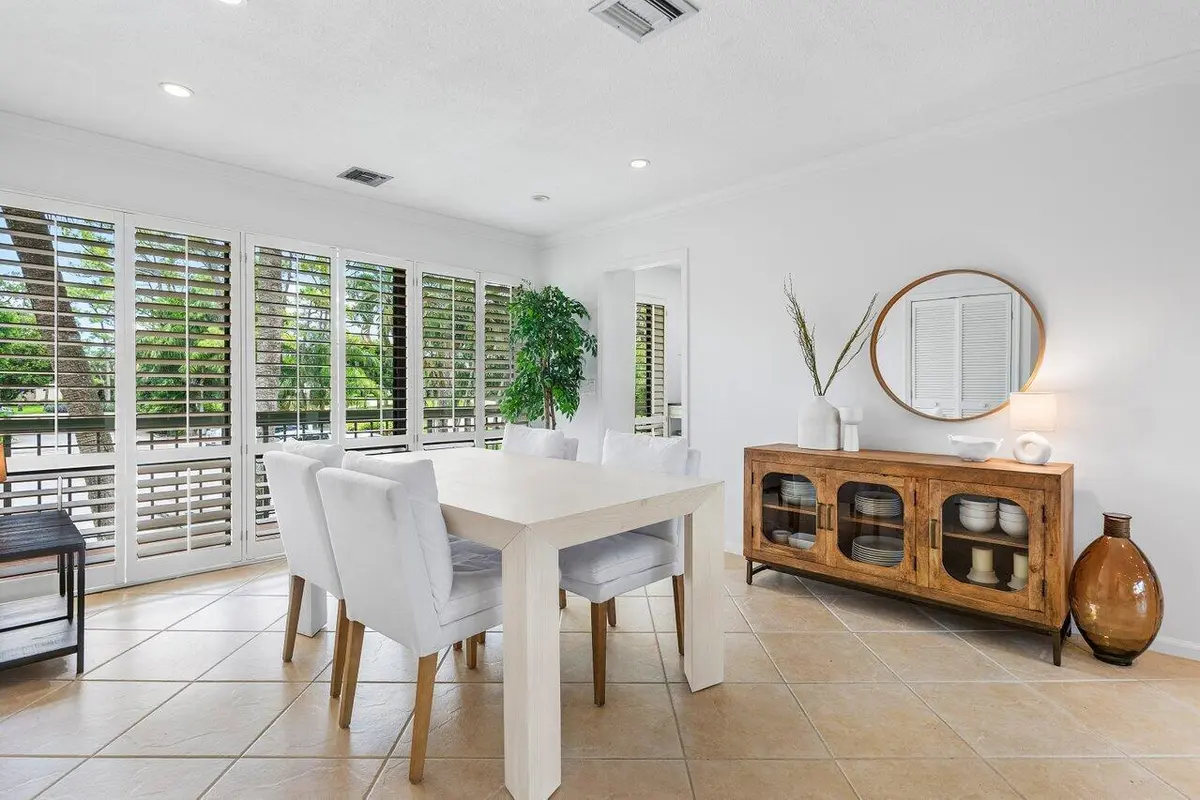 Dining Area at 4367 B Quail Ridge Drive Sandpiper, Boynton Beach