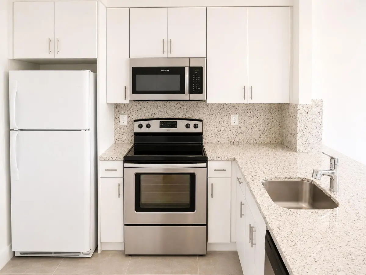 Kitchen at 7915 Camino Real Apt N416, Miami