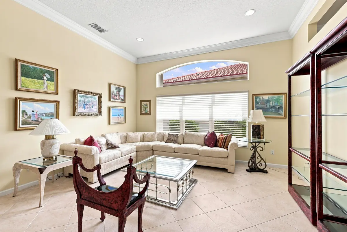 Living Room at 7199 Imperial Beach Circle, Delray Beach