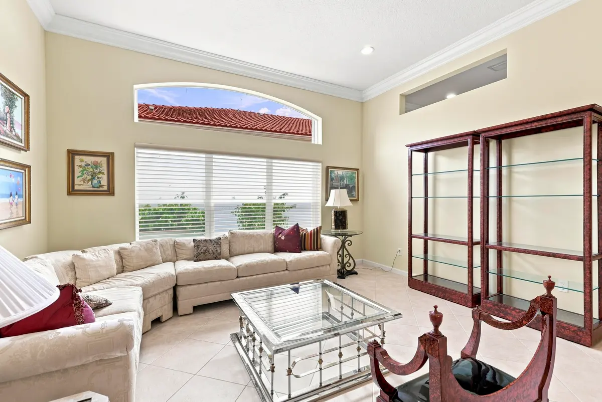Living Room at 7199 Imperial Beach Circle, Delray Beach