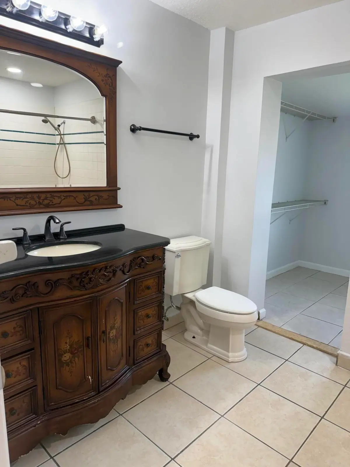 Master bath at 3830 DAVIS Road, Palm Springs