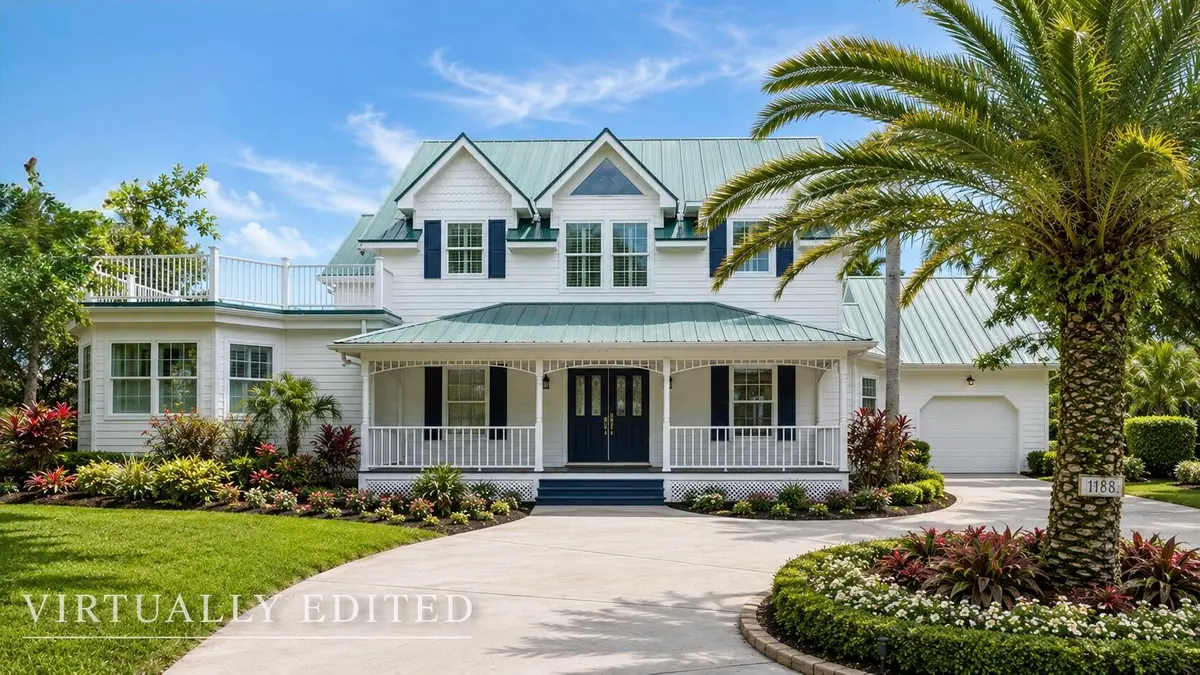 Front no pine tree at 521 SW MARION Court, Palm City