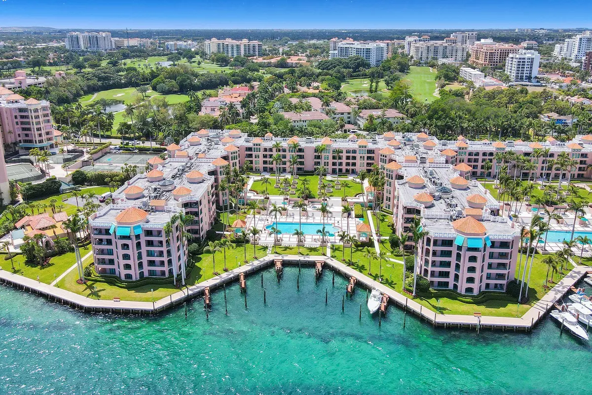 Property from water at 100 SE 5th Avenue 504, Boca Raton