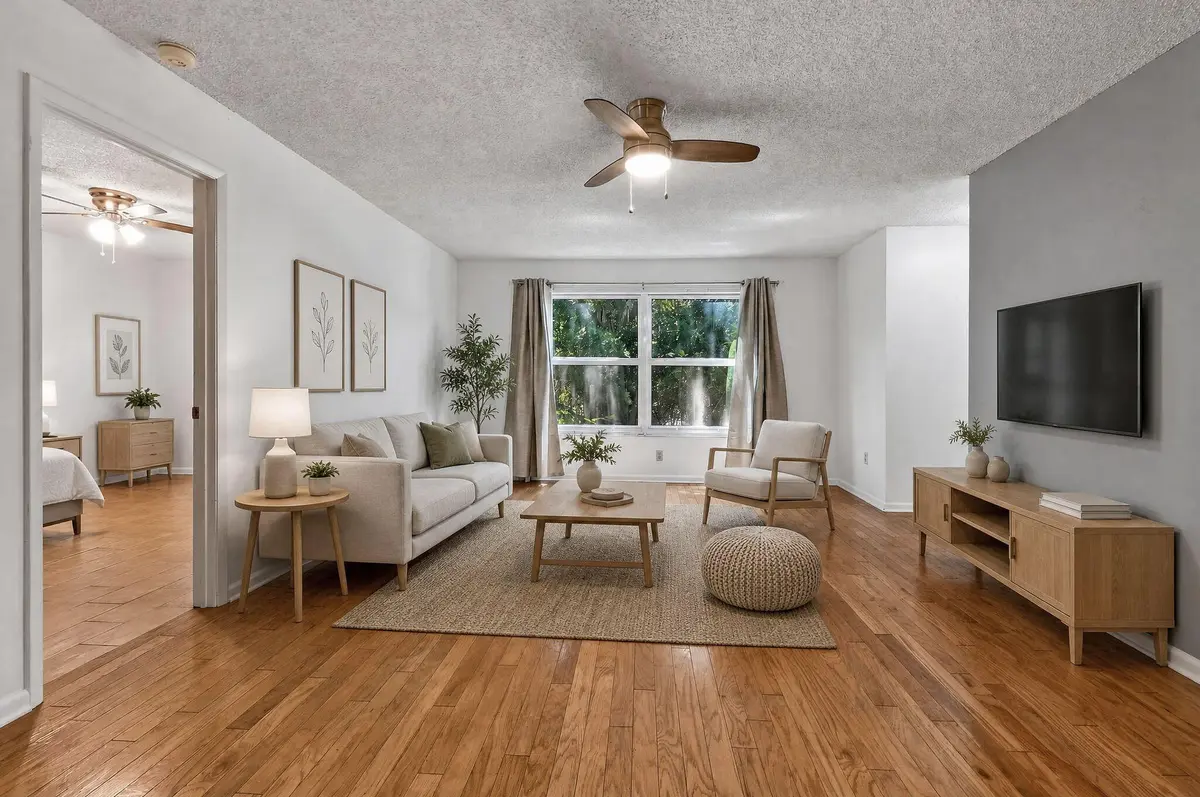 LivingRoom-VirtuallyStaged at 8387 SE Croft Circle Q3, Hobe Sound