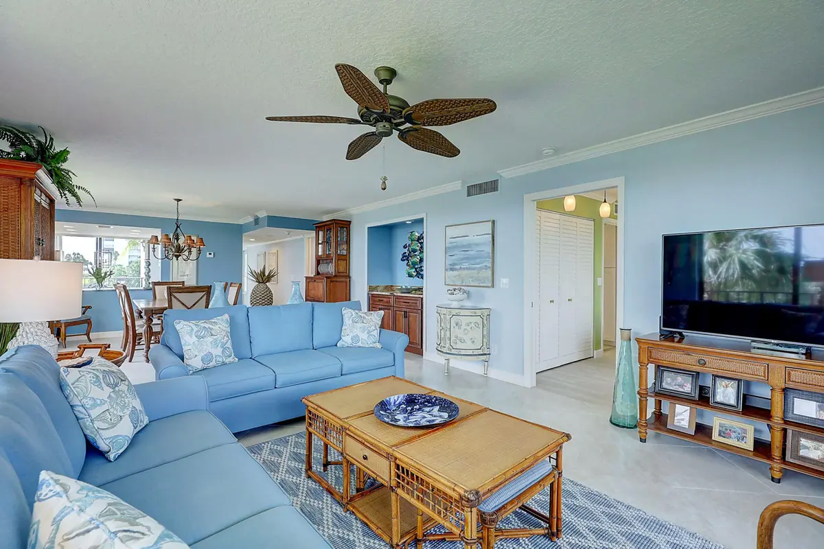 Living Room at 5059 N HIGHWAY A1A 206, Hutchinson Island