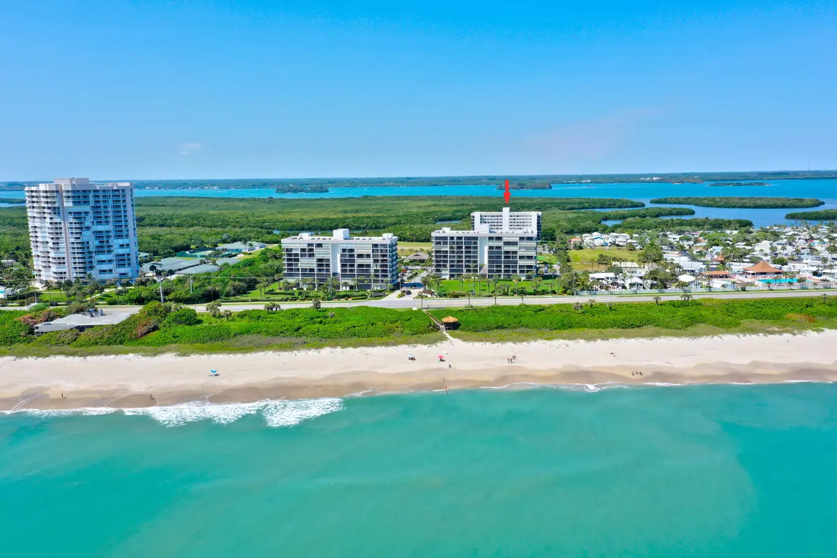 Aerial View at 5059 N HIGHWAY A1A 206, Hutchinson Island
