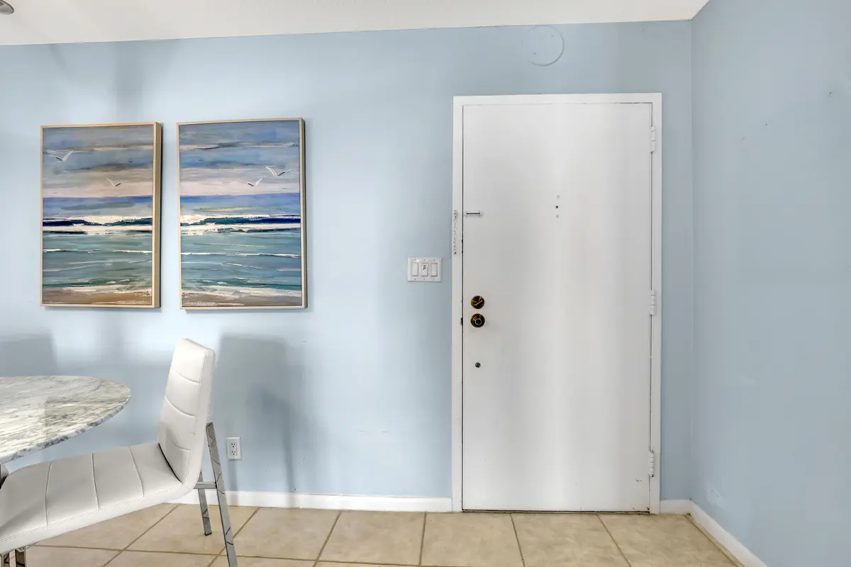 Front door interior at 3221 S OCEAN Boulevard 302, Highland Beach