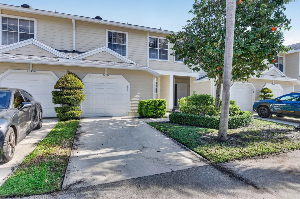 Exterior Front at 21328 Pagosa Court, Boca Raton