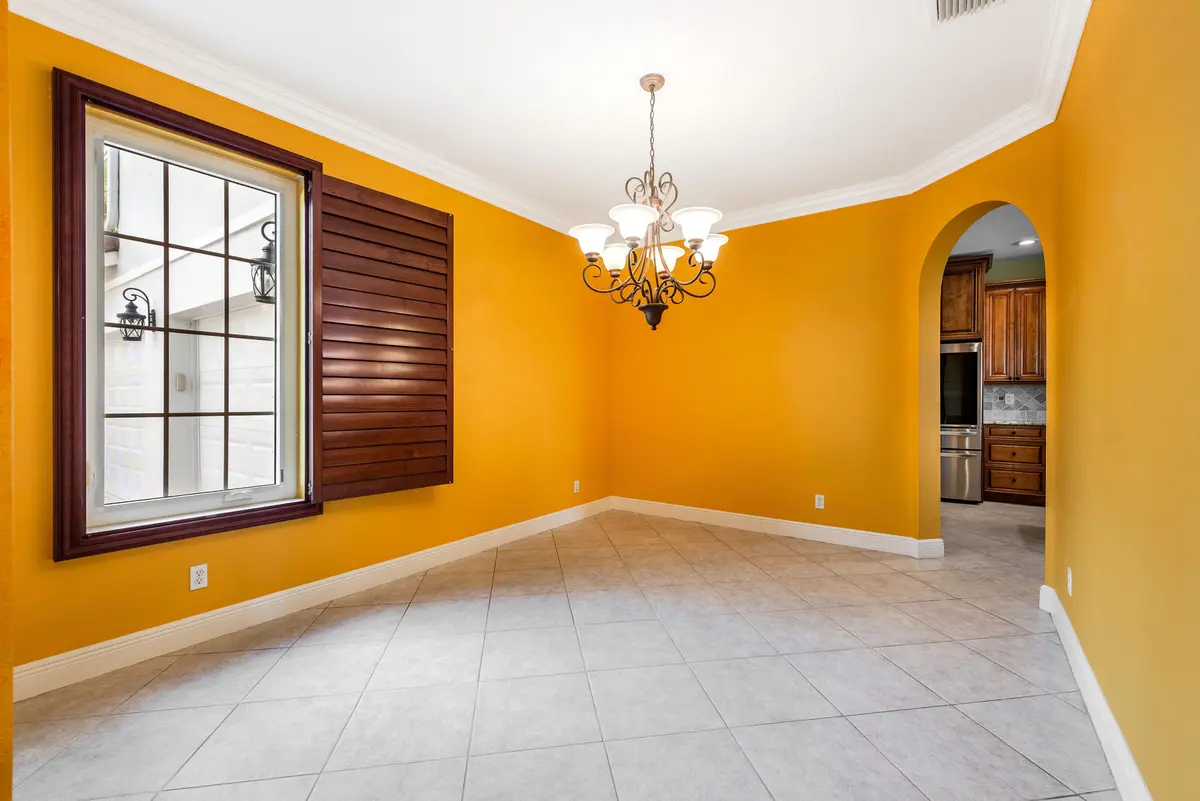 Dining Room at 112 ISOLA Circle, Royal Palm Beach