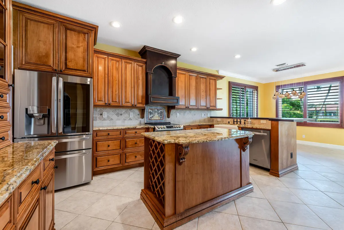 Spacious Kitchen at 112 ISOLA Circle, Royal Palm Beach