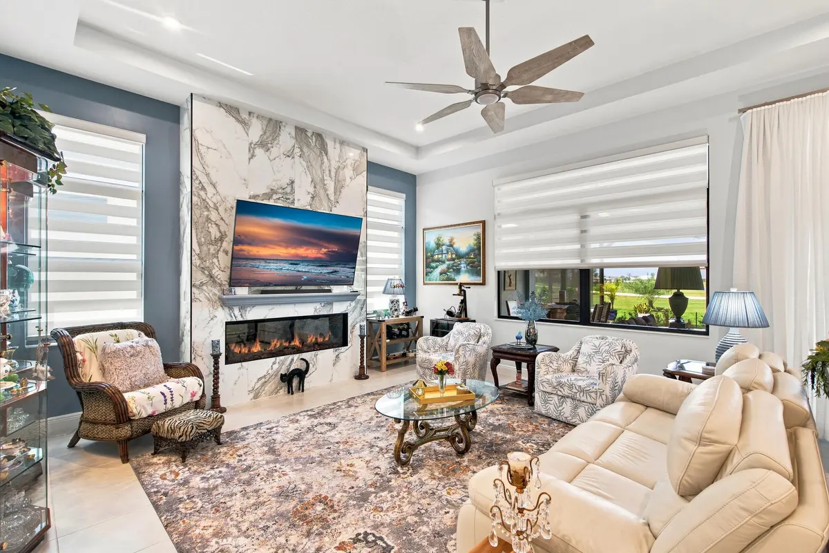 Great Room at 13145 SW SHINNECOCK Drive, Port St. Lucie