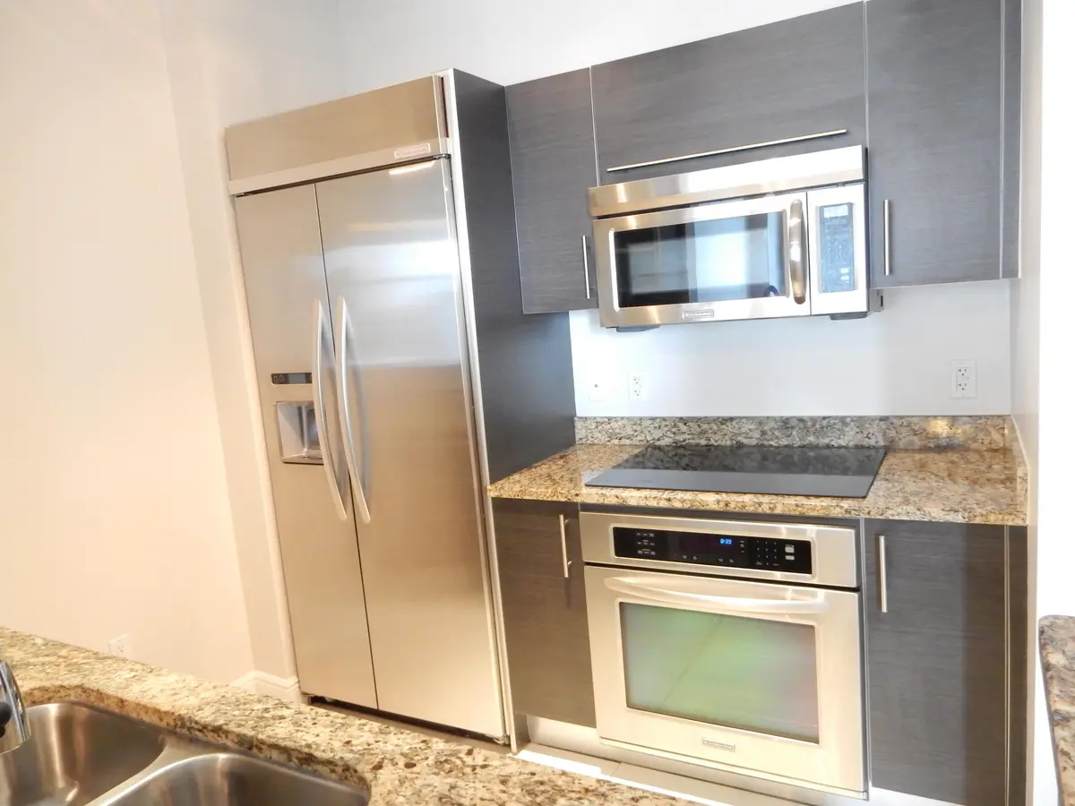 Kitchen at 550 Okeechobee Boulevard 714, West Palm Beach