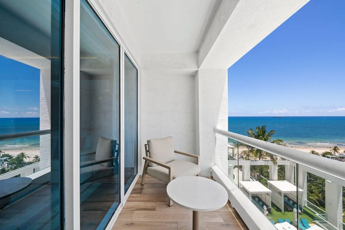 balcony at 551 N FORT LAUDERDALE BEACH Boulevard H1011, Fort Lauderdale