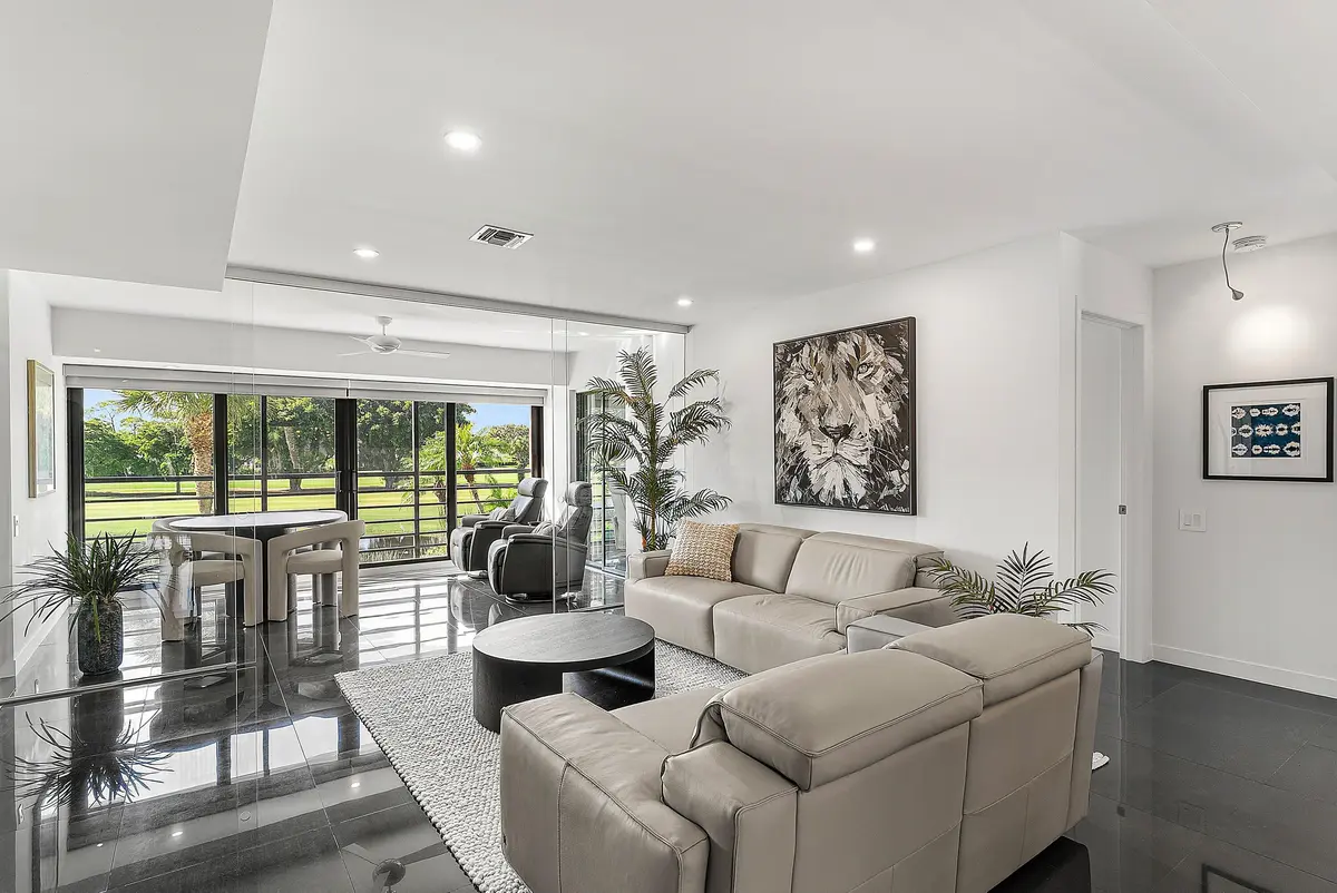 Living Area at 3804 Quail Ridge Drive Blue Heron, Boynton Beach