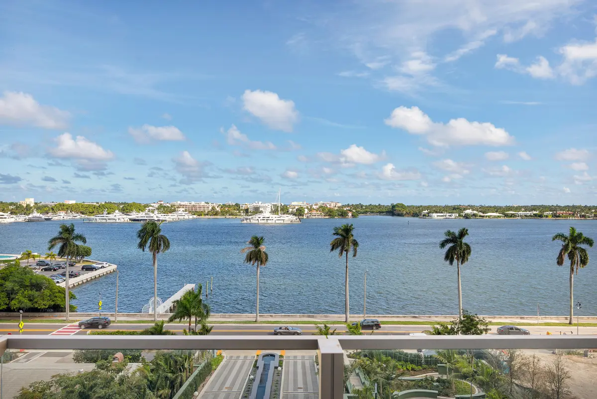 Balcony View at 1333 S FLAGLER Drive 402, West Palm Beach