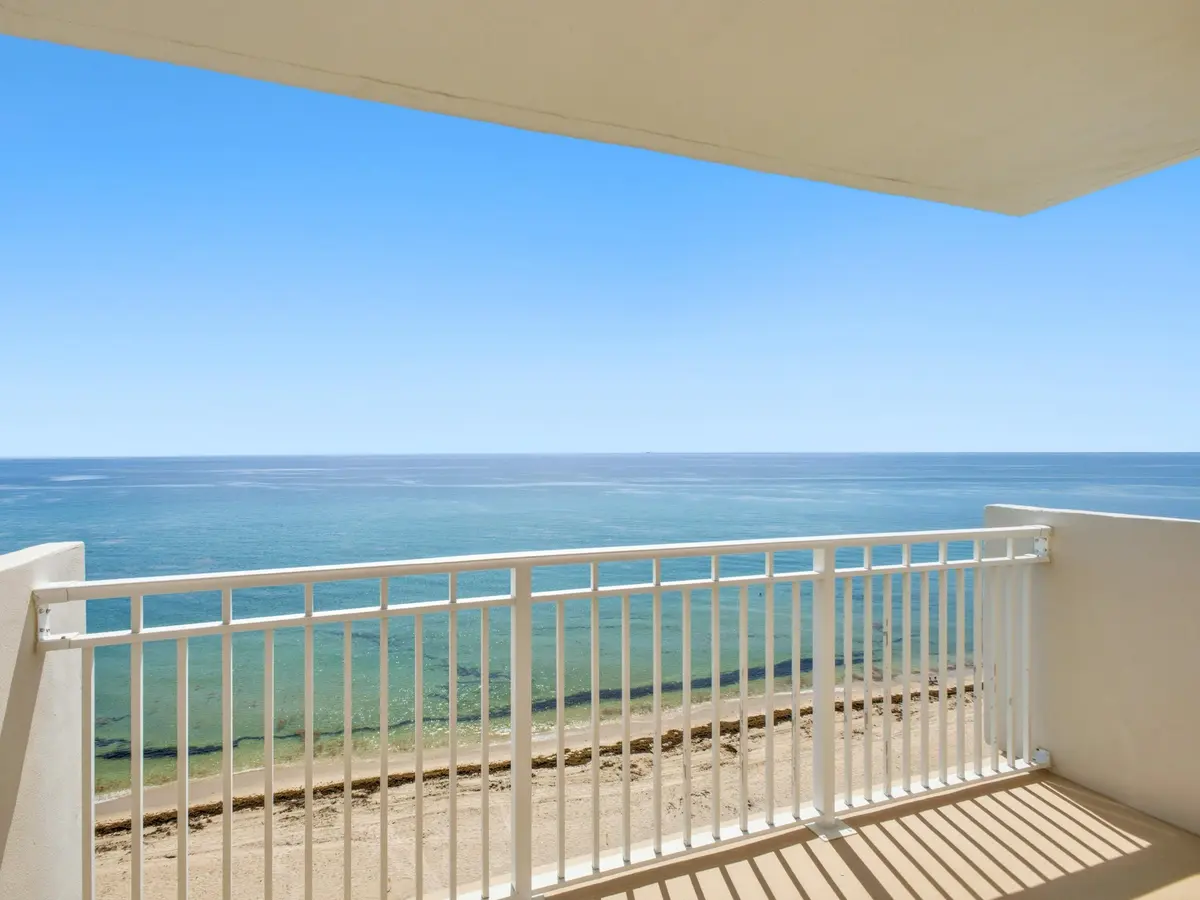 View off Primay Bedroom Balcony at 3215 S Ocean Boulevard 911, Highland Beach