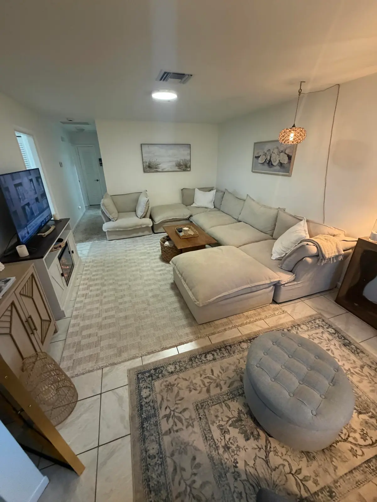Living Room at 800 Ibis Way 4, North Palm Beach