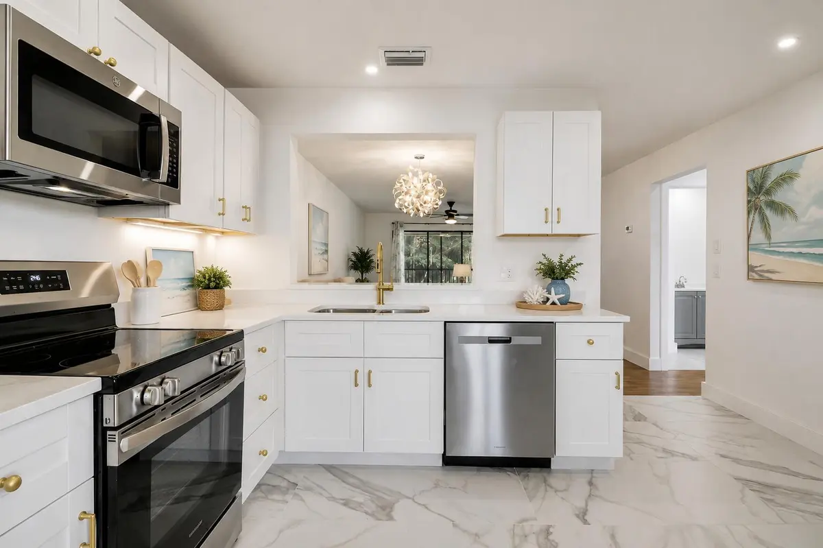 Kitchen at 6940 SE Constitution Boulevard 3-203, Hobe Sound