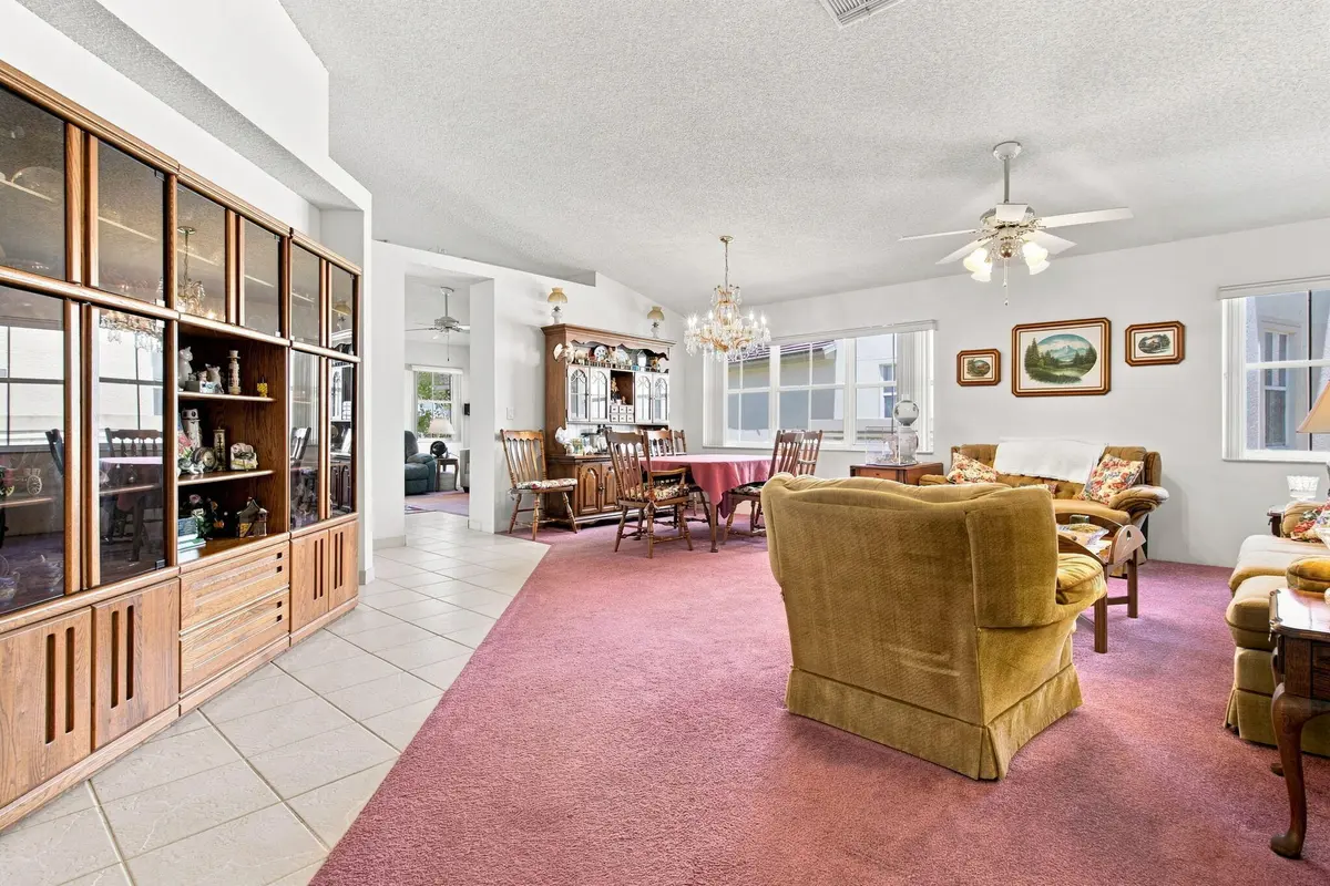 Living & Dining Room at 7460 NW 1st Manor, Plantation