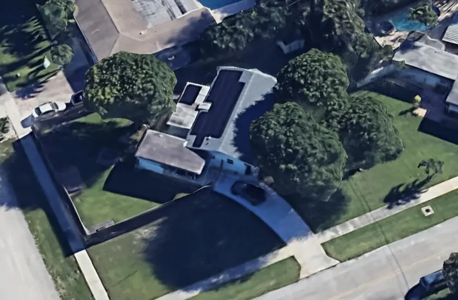 Aerial 1133 7th St Lake Park,FL 33403 at 1133 7th Street, Lake Park