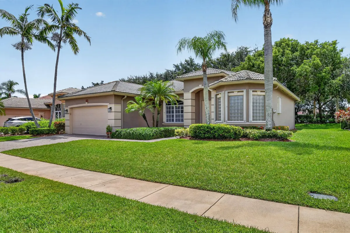 Front of home at 9574 LANTERN BAY Circle, West Palm Beach