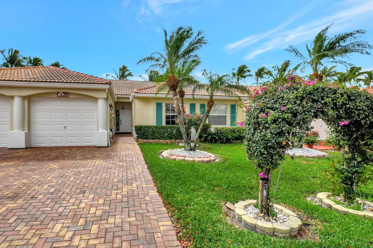 Exterior Front at 6078 Lake Hibiscus Drive, Delray Beach