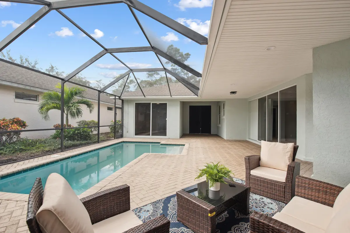 Pool at 1018 CAROLINA Circle, Vero Beach