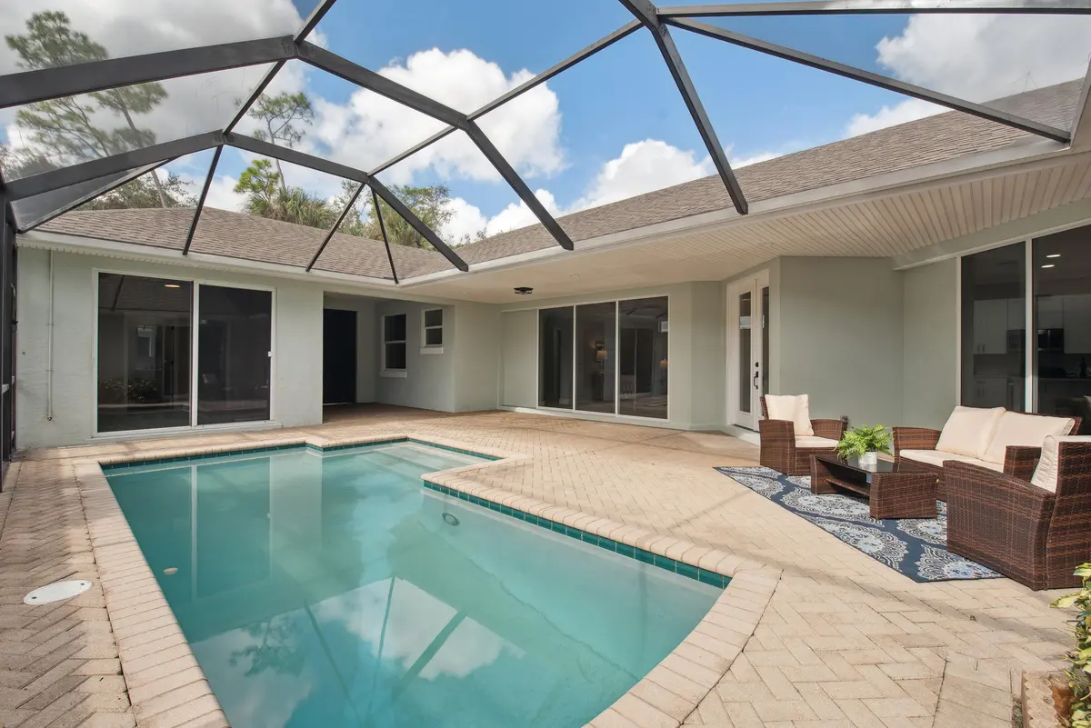 Pool at 1018 CAROLINA Circle, Vero Beach