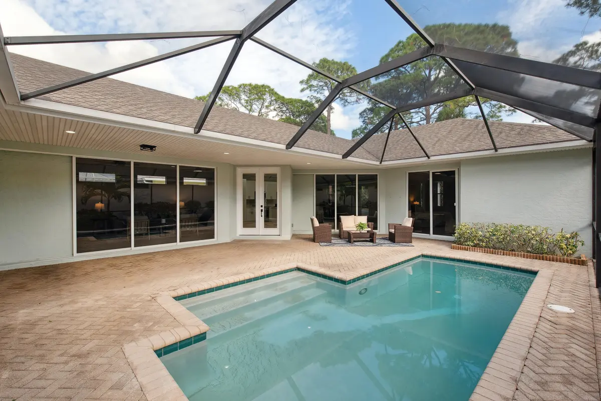 Pool at 1018 CAROLINA Circle, Vero Beach