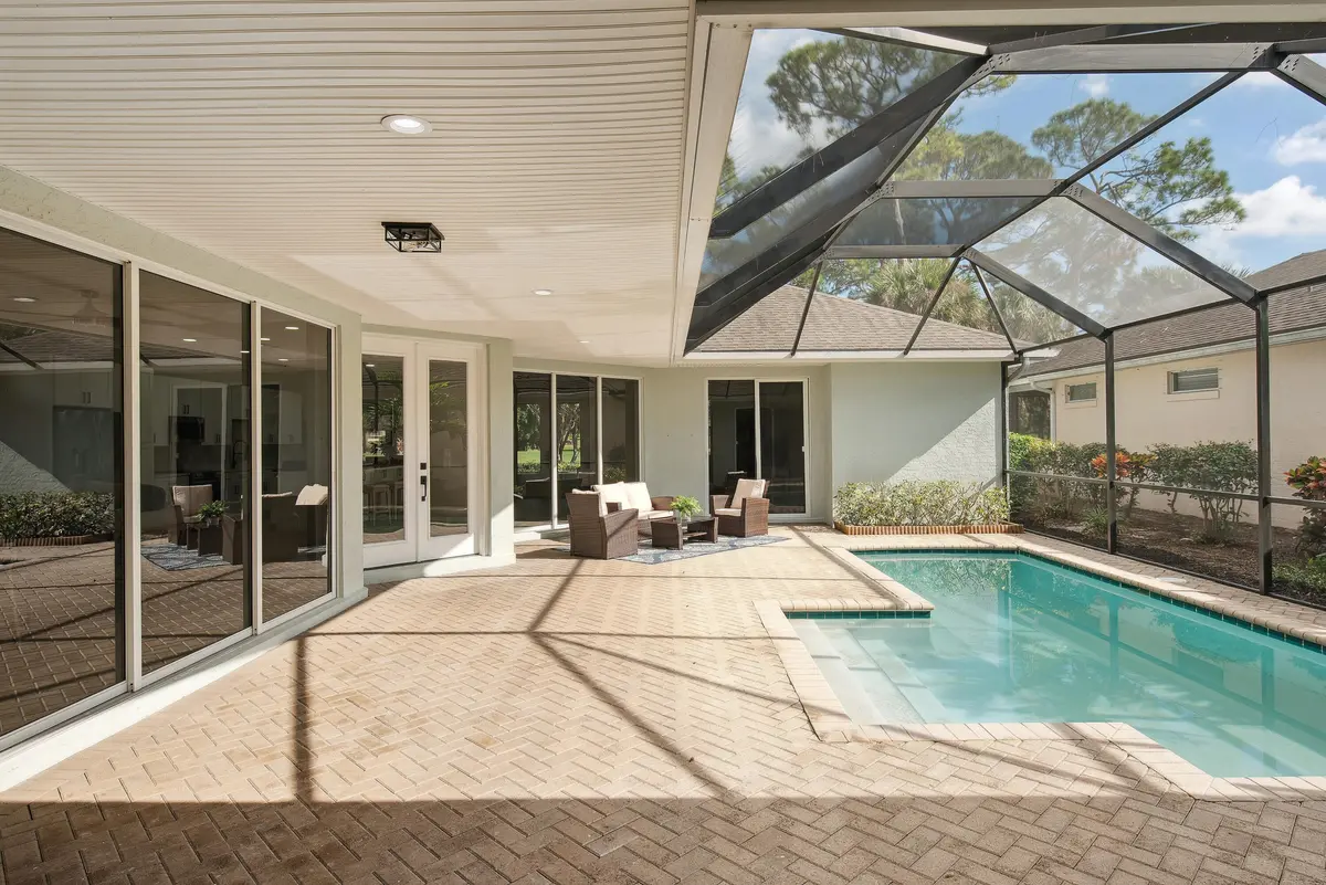 Pool at 1018 CAROLINA Circle, Vero Beach