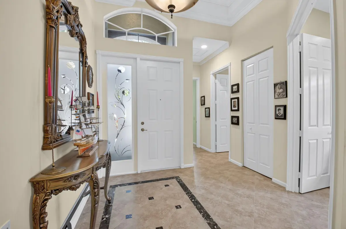 Foyer at 13064 Aliso Beach Drive, Delray Beach