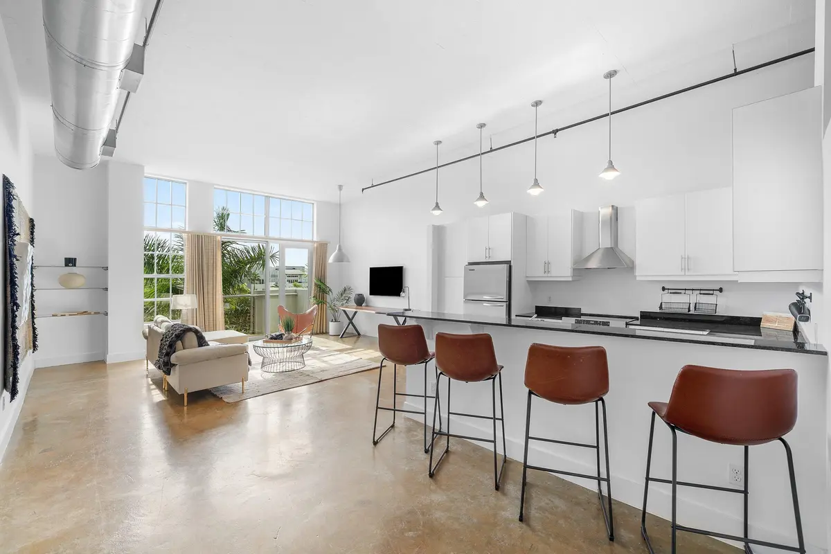 Kitchen/Living at 180 NE 4TH Avenue 406, Delray Beach