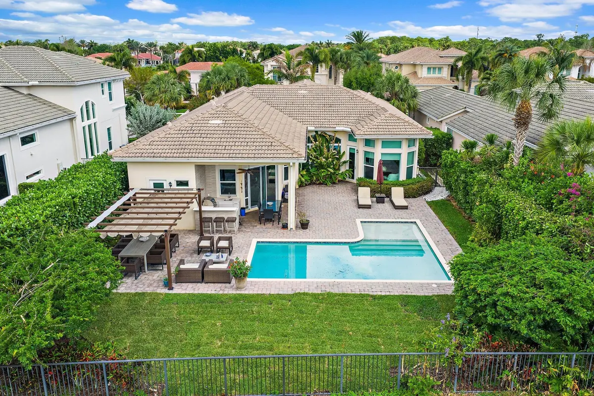 Rear Aerial at 114 Carmela Court, Jupiter