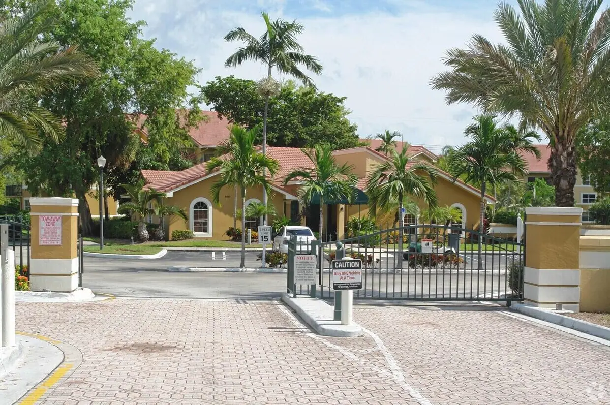 Front Gate at 8977 Wiles Road 203, Coral Springs