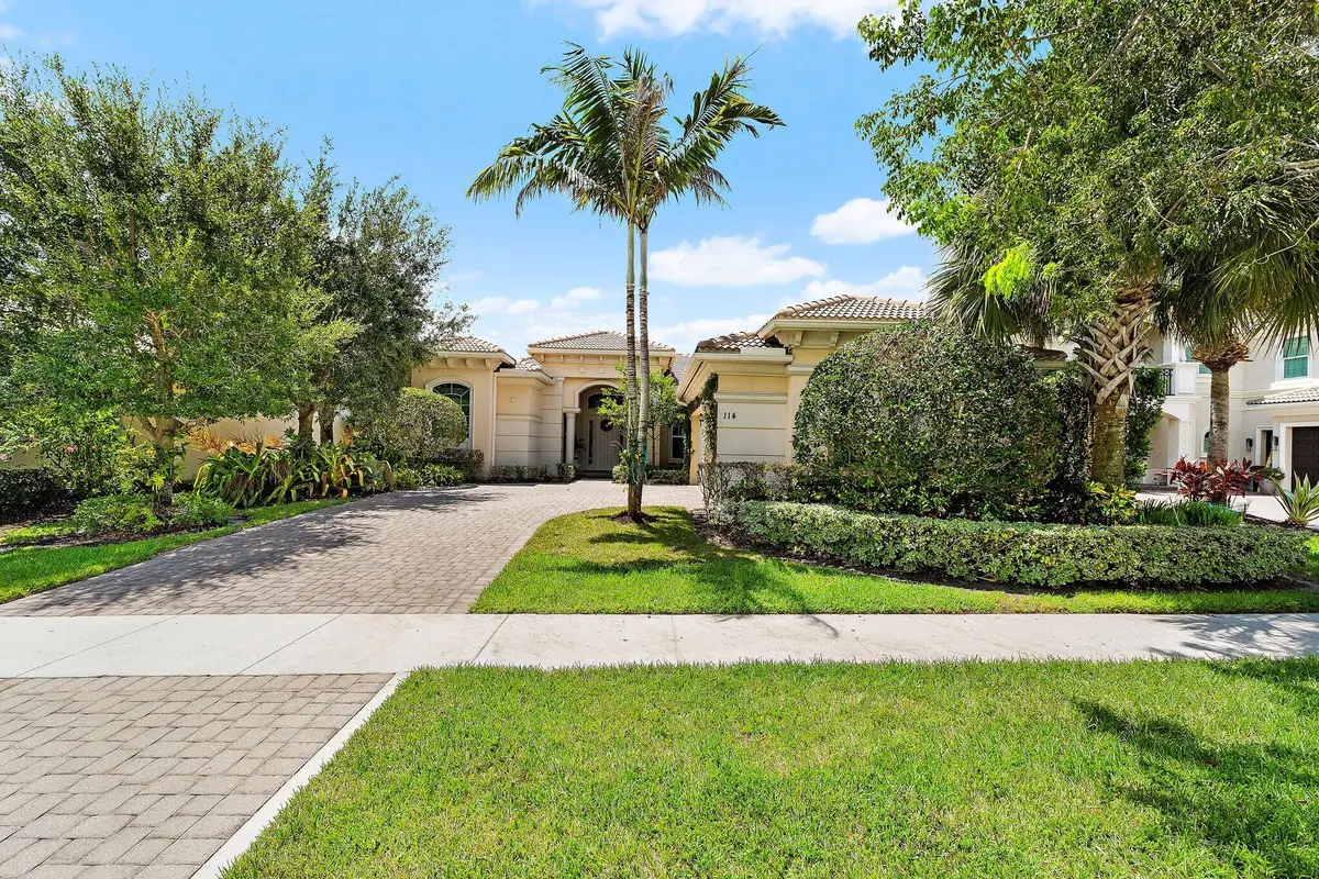 Front Exterior at 114 Carmela Court, Jupiter