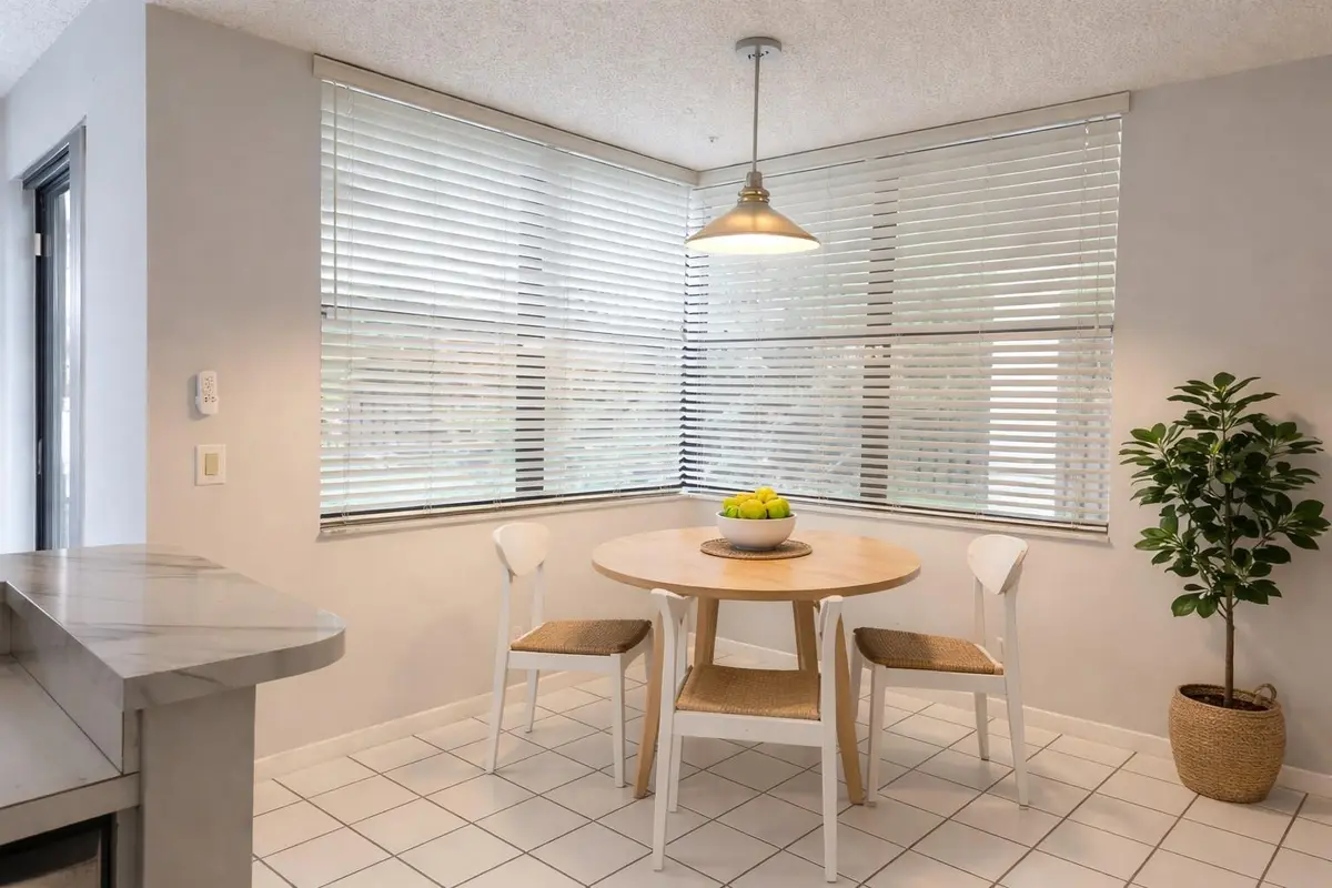 Breakfast Area, Virtually staged at 10461 NW 12th Court, Plantation